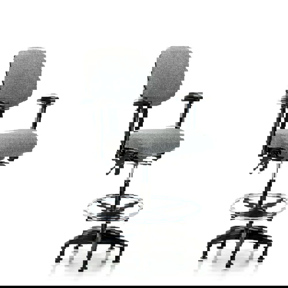 Task Chair: Olefin, Gray